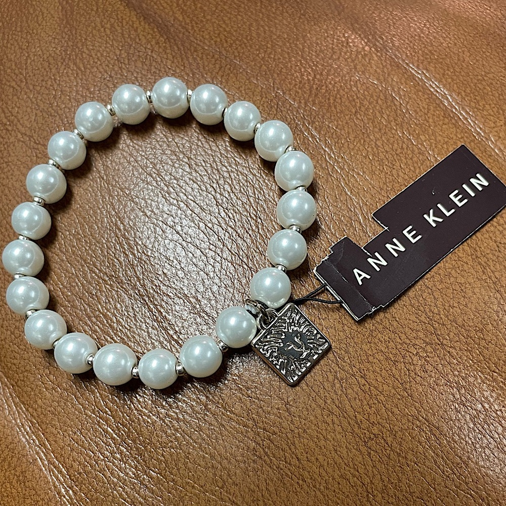 Anne Klein Faux Pearl Bracelet